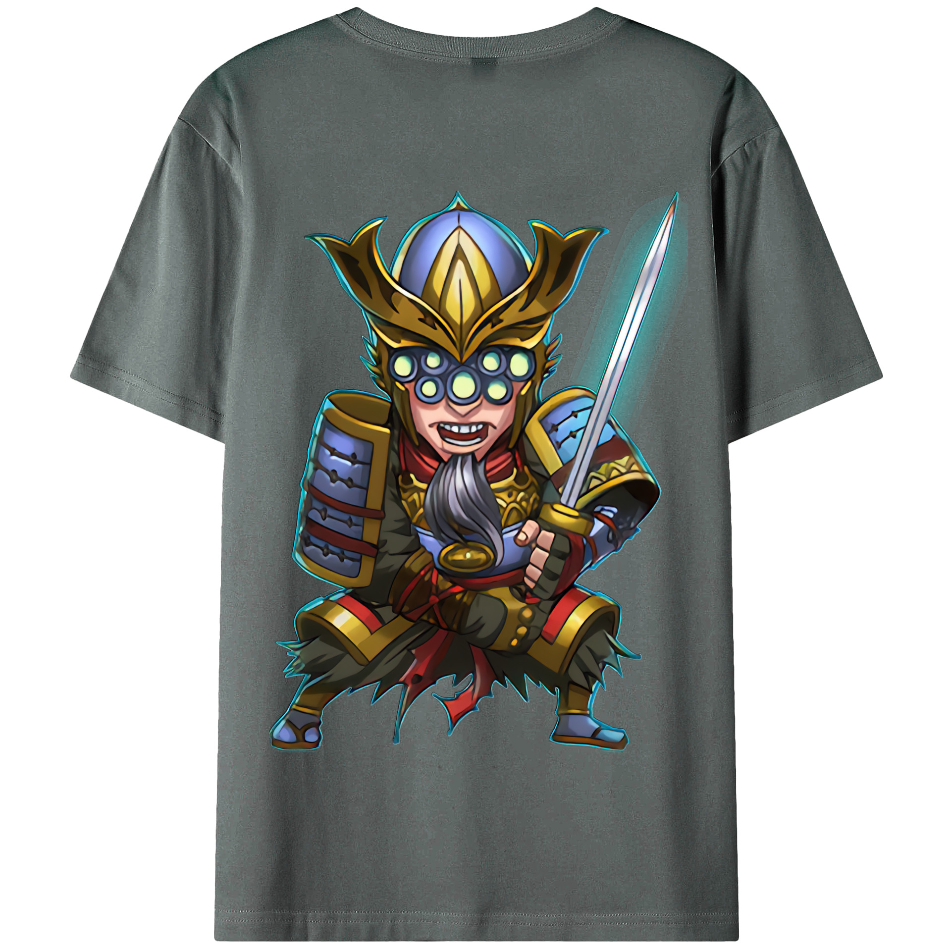 リーグ・オブ・レジェンド League of Legends LOL 綿100％半袖Tシャツ（背面プリント）